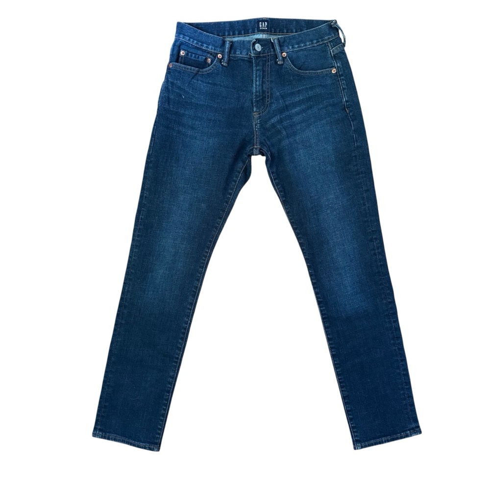 GAP Men’s Slim Fit Jeans 28x30 Dark Wash‎ Stretch Denim